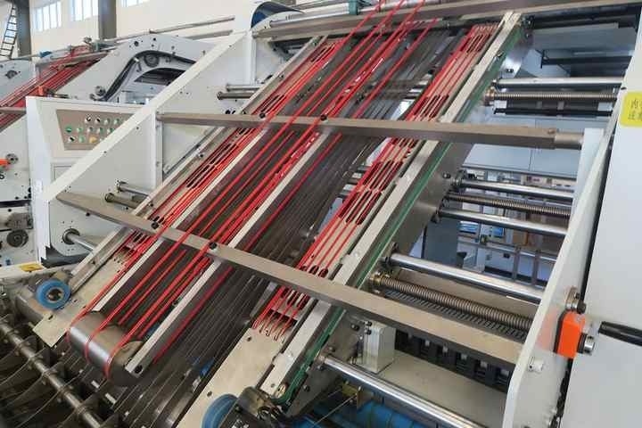 Corrugated Board Cardboard Paper Automatic Flute Laminator Machine High Speed