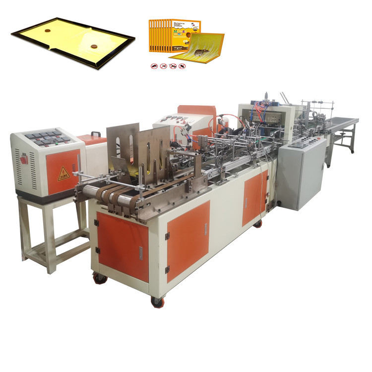 Yellow Sticky Trap Making Machine / Flying Glue Trap Making Machine / Mouse Adhesive Automatic Pneumatic Provided