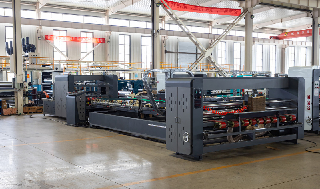 Carton Folder 2600 Size Gluing Machine For Boxes