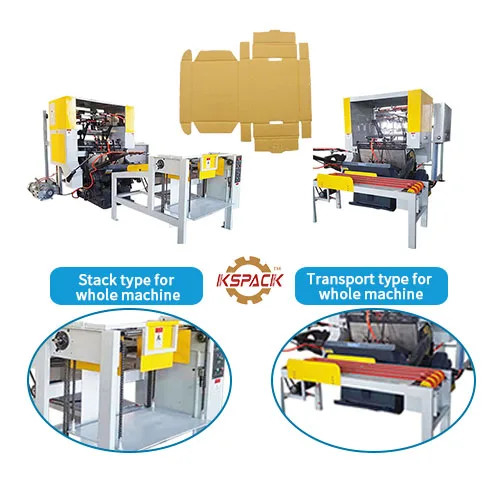 Automatic Corrugated Box Die Cutting Machine For Pizza Box 1600*1200