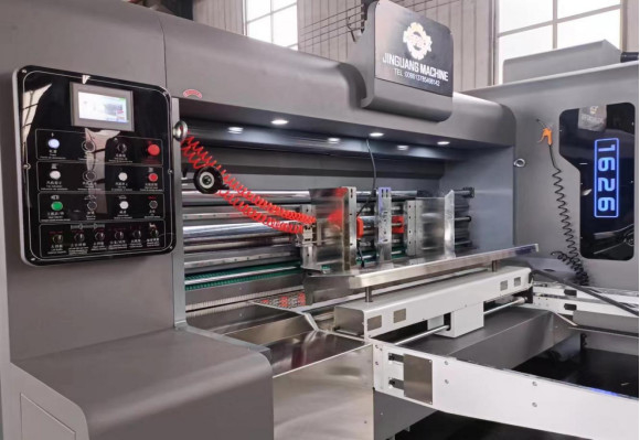 Customizable Pizza Box Making Machine With 1-5 Color Printing And 300-800mm Printer Roller