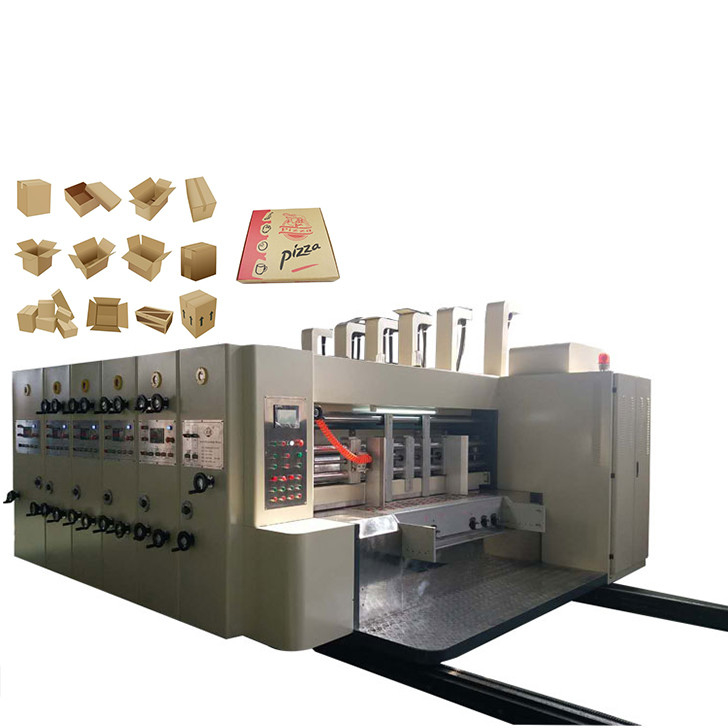 7.5kw Carton / Corrugated Box Die Cutting Machine With Cutting Precision Feed System