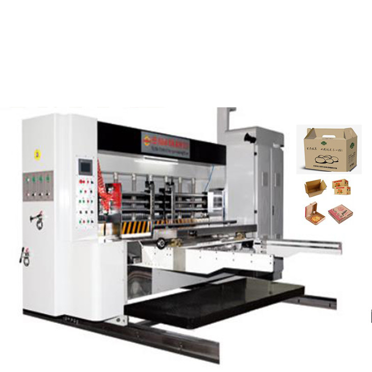 7.5kw Carton / Corrugated Box Die Cutting Machine With Cutting Precision Feed System