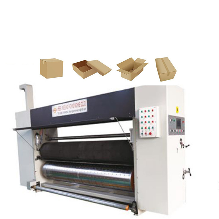 7.5kw Carton / Corrugated Box Die Cutting Machine With Cutting Precision Feed System