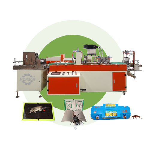 Hot Melting Device Rat Glue Trap Making Machine 150KGS Automatic Feed Model With NSK Bearings