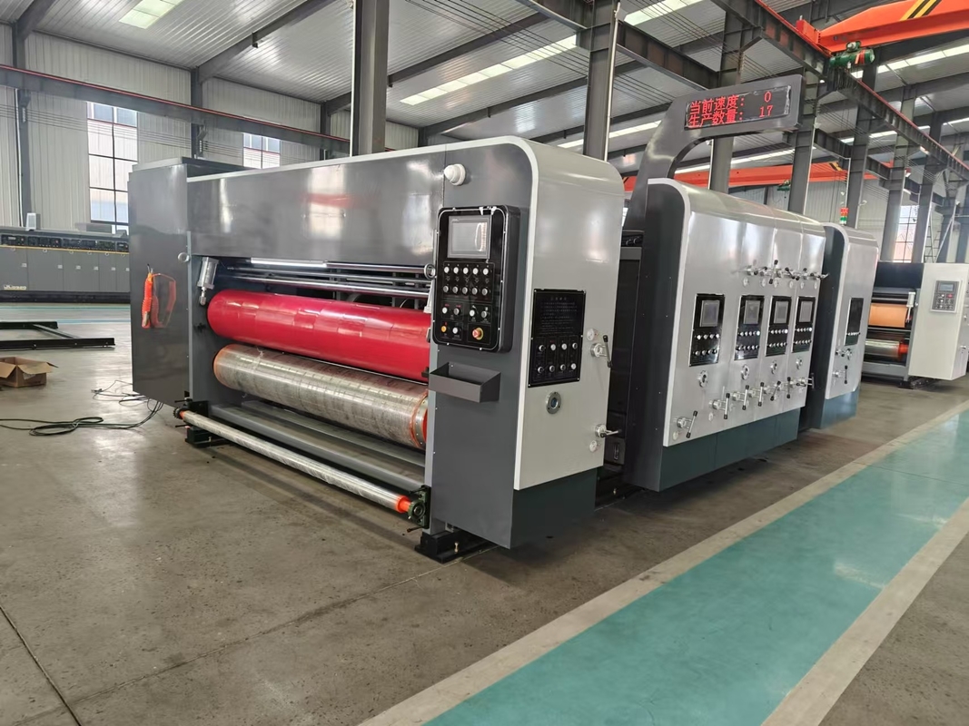 Printer Slotter And Die Cutter Corrugated Box Printing Machine For Carton Box Making