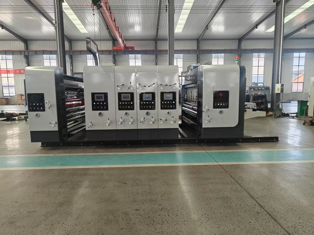 Printer Slotter And Die Cutter Corrugated Box Printing Machine For Carton Box Making
