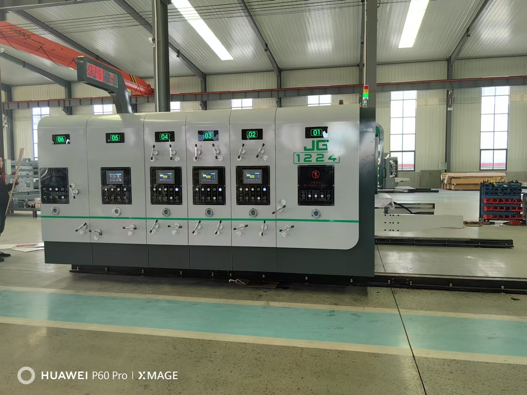 Printer Slotter And Die Cutter Corrugated Box Printing Machine For Carton Box Making