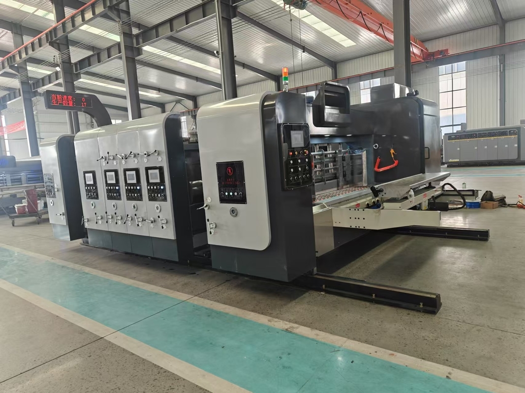 Printer Slotter And Die Cutter Corrugated Box Printing Machine For Carton Box Making