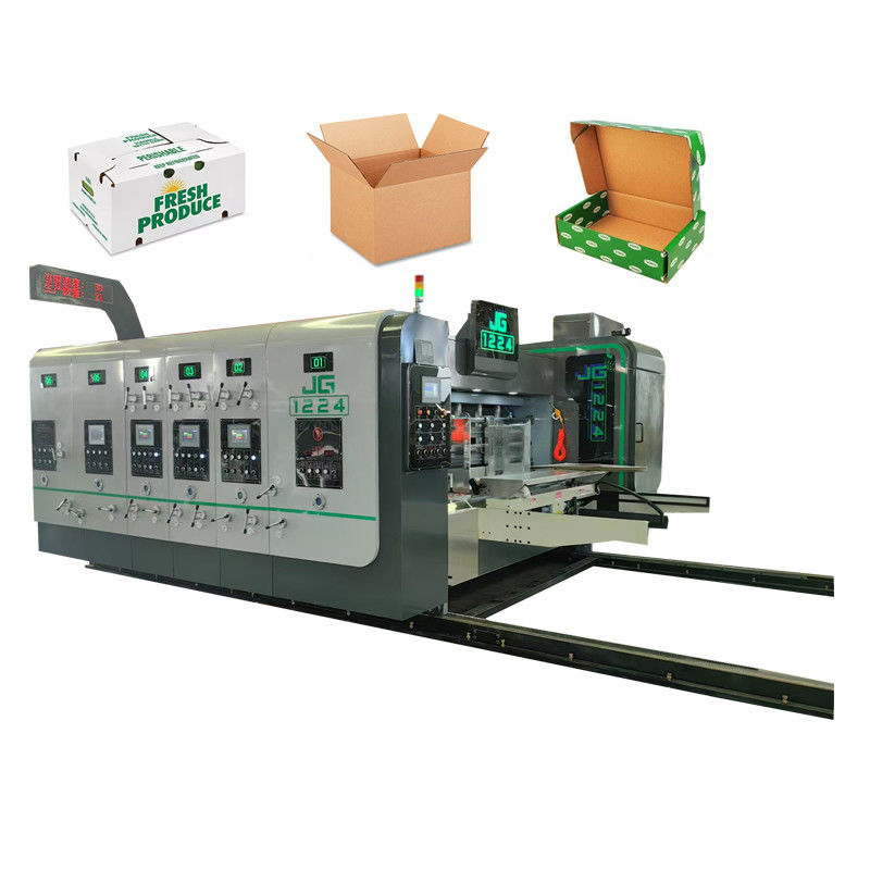Max Cardboard Size 2800x1600mm Corrugated Carton Box Making Machine Featuring Plate Size 1200x2400mm Ideal for Large Scale Production Lines
