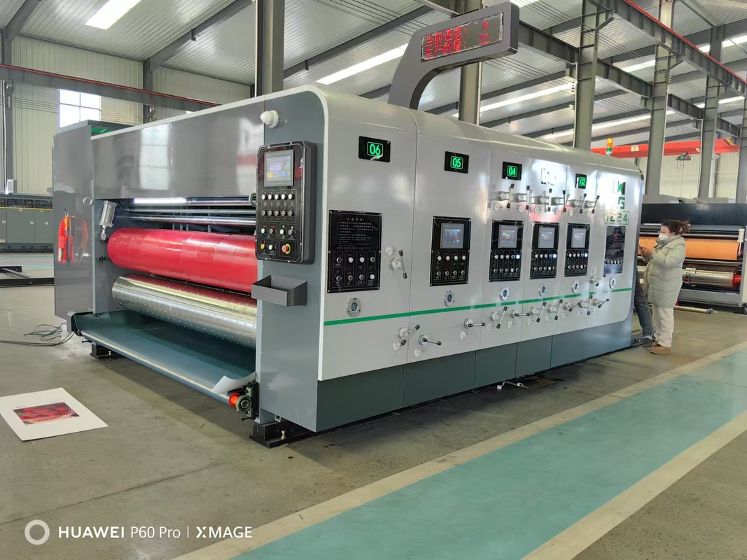 Fully Automatic 4 Color Corrugated Flexo Printing Carton Box Corrugated Box Making Machine Carton Printer Slotter Die Cutter