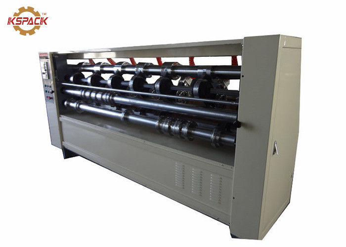 Manual Feed Thin Blade Slitter Scorer Machine 140m/min Fatigue Resistant