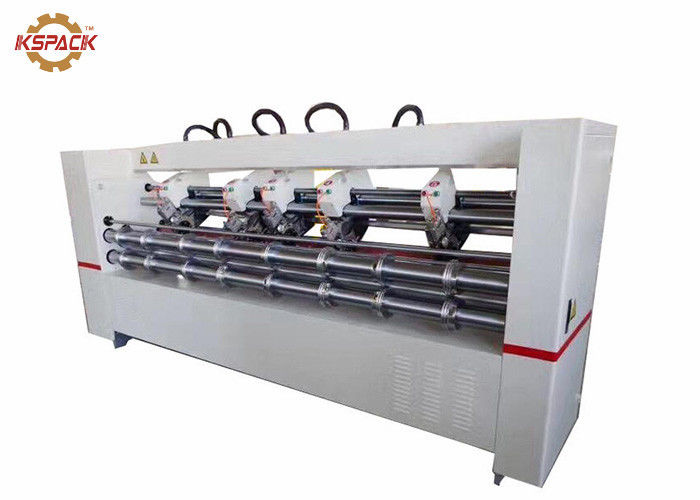 Creasing Slitter Scorer , Automatic Corrugated Cardboard Thin Blade Slitter