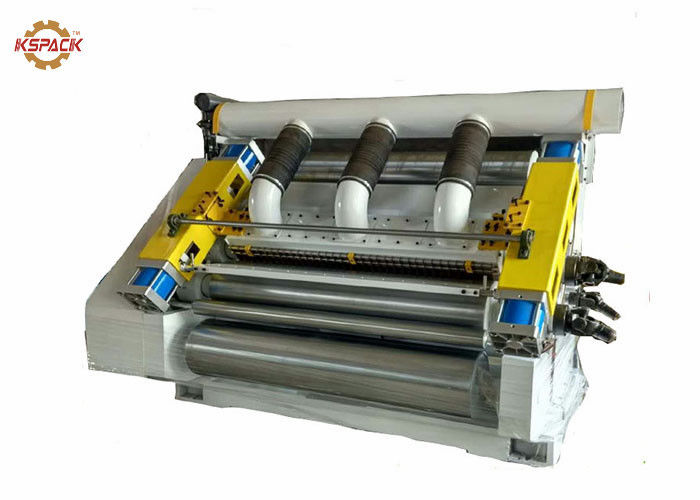 SF 280 Corrugated Board Production Line Corrugated Paperboard Single Facer With Universal Joint