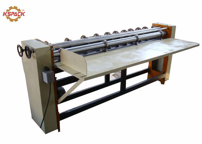 1800 Four Bar Rotary Cutting Creasing Machine , Corrugated Cardboard Box Dividers For Corrugated Sheet