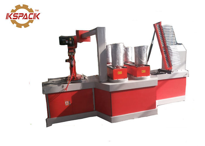 Electric Equipment Automatic Paper Tube Making Machine For Tubes 100-500mm Tube Length Range 1400r/min Main Engine Speed
