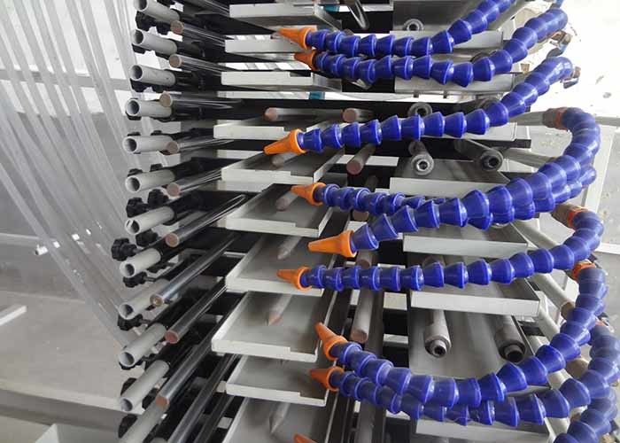 Electric Equipment Automatic Paper Tube Making Machine For 25-120mm Tubes