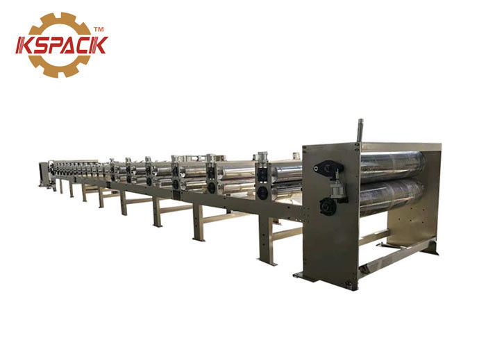 Single Facer Corrugated Machine 380Volt 3/5/7ply Corrugated Paperboard Production Line