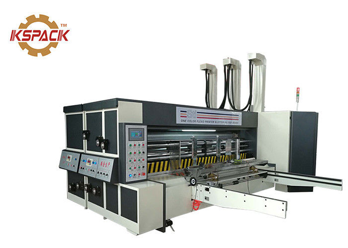 Pizza Box Rotary Die Cutter Two Color Printing Machine For Corrugated Carton Industry