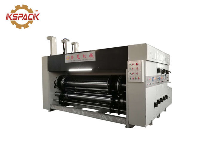Automatic Multicolor Flexo Printing Cardboard Corrugated Box Making Machine 7.5kw