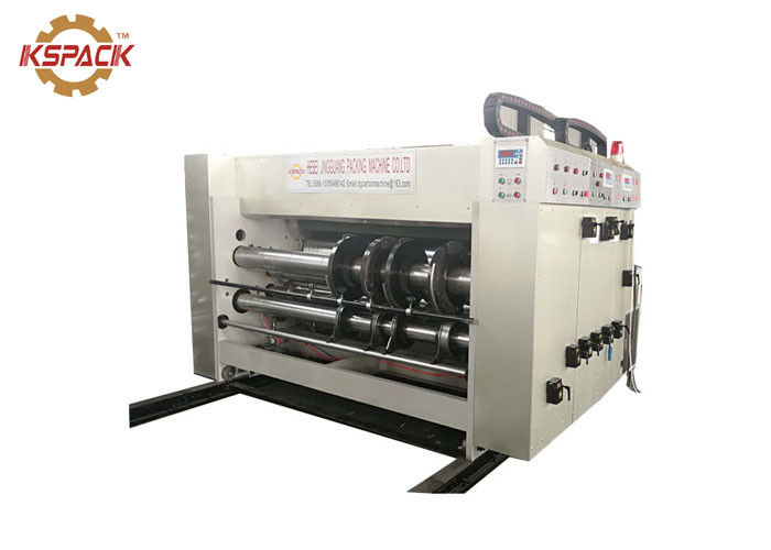 Automatic Corrugated Box Printing Machine , Cardboard Box Making Machine 1800mm Type