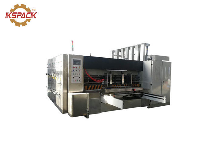 KSJ-1600 Type Flexo Printing Die Cutting Automatic Corrugated Box Machine Computer Adjustment