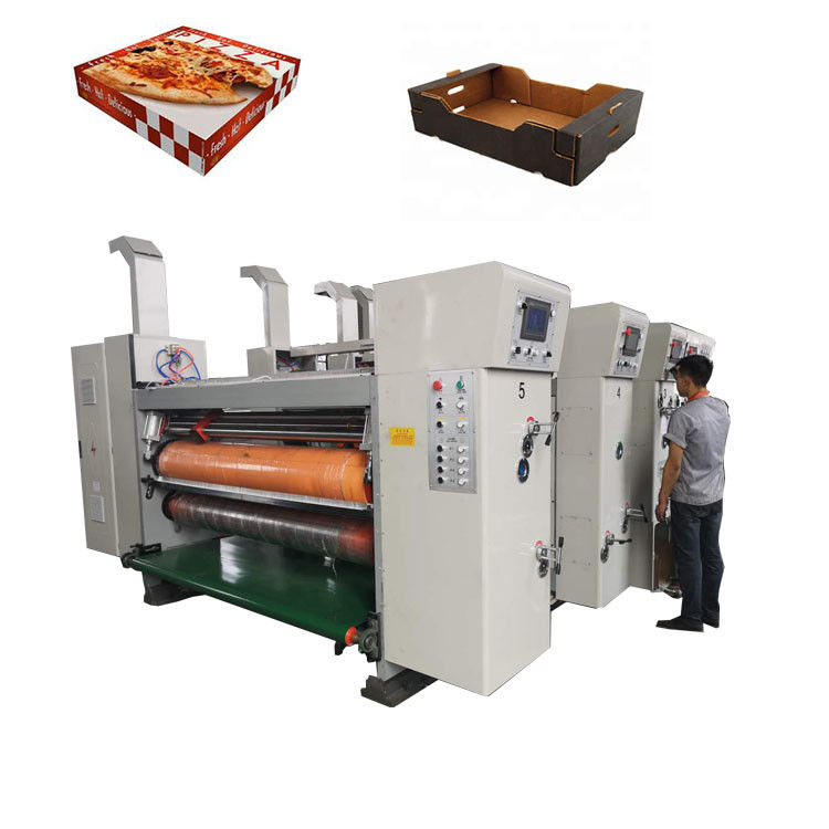 Corrugated Cardboard 800mm Pizza Box Making Machine