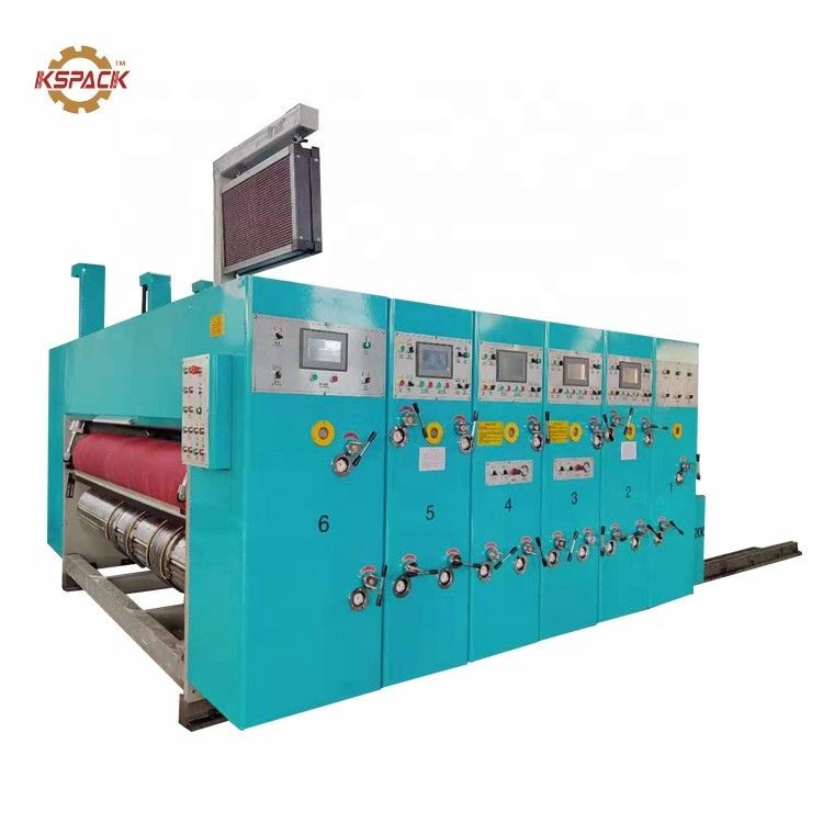 High Speed Full PLC control Automatic corrugated  box printing machine  250pcs/Min