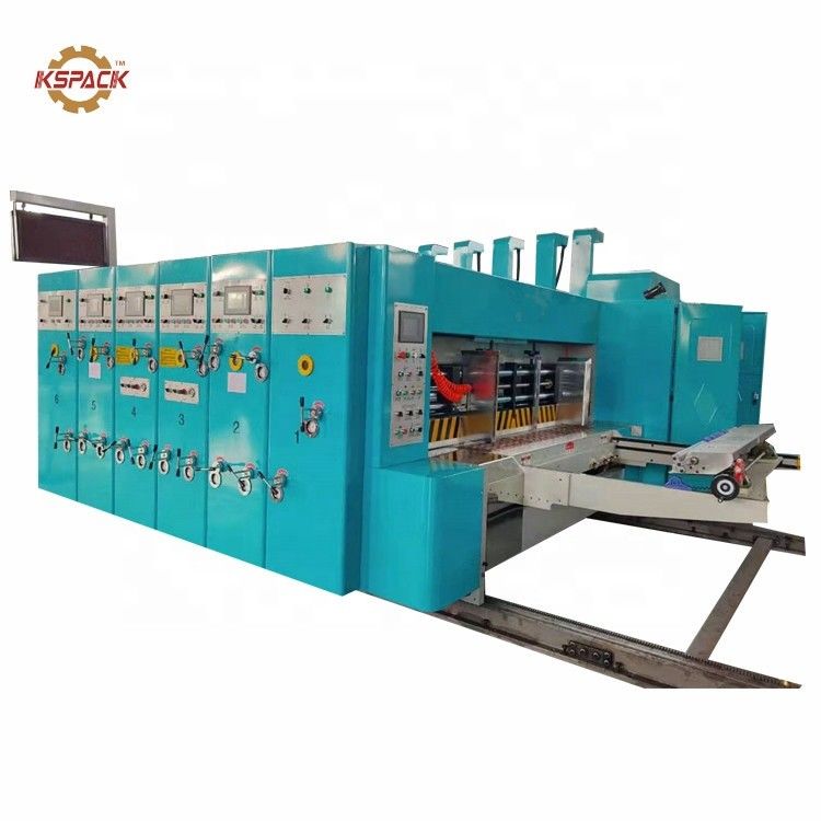 KSPACK Automatic Flexo Corrugated Box Printing Machine High Speed