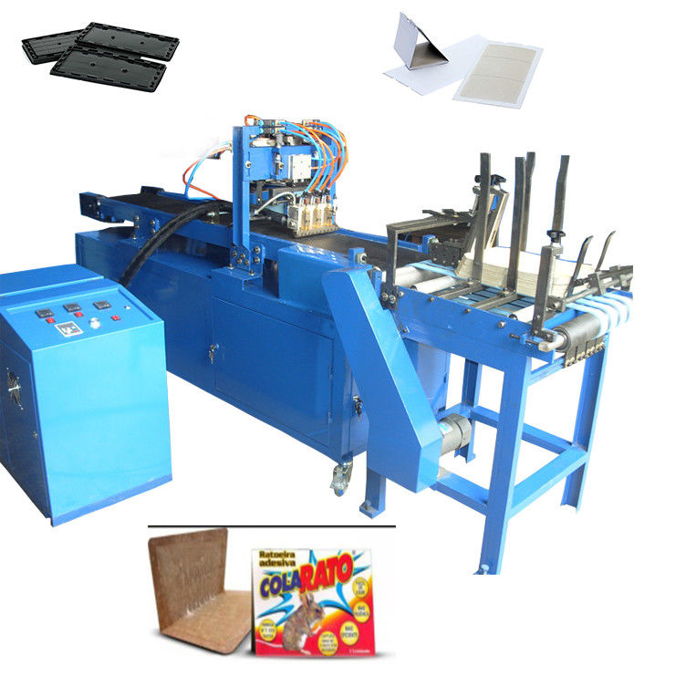 Hot Melt Adhesive 800mm Mouse Trap Making Machine