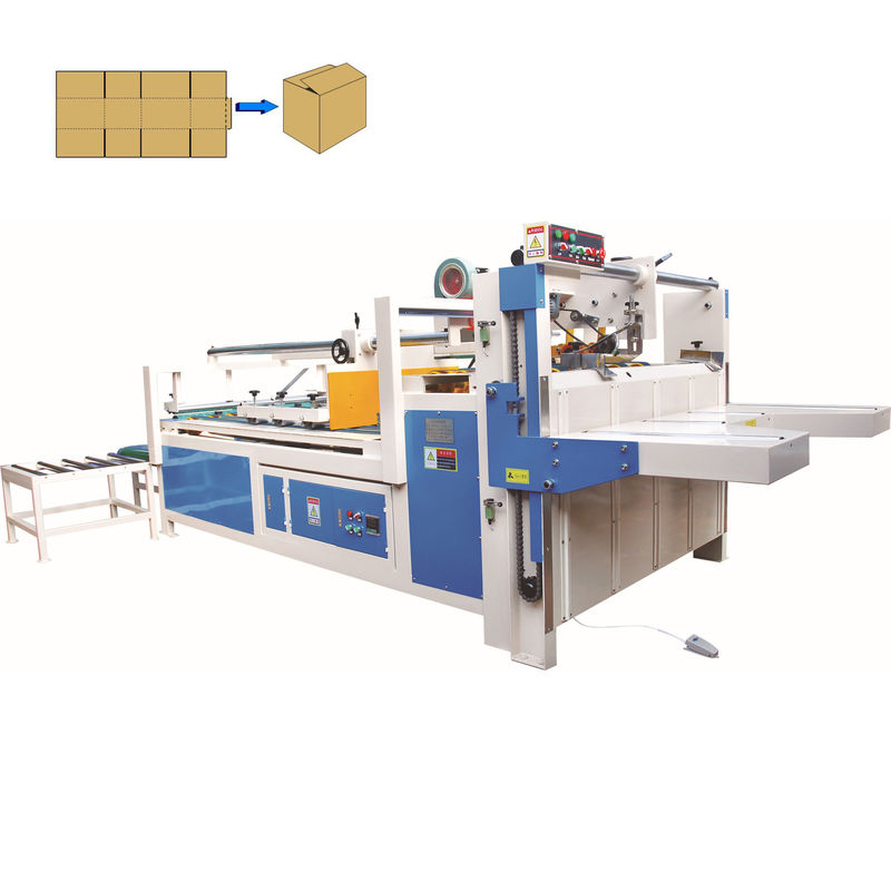 Carton folder gluer machine/2800 Type Corrugated Cardboard Carton Folder And Gluer Machine 3kw Power