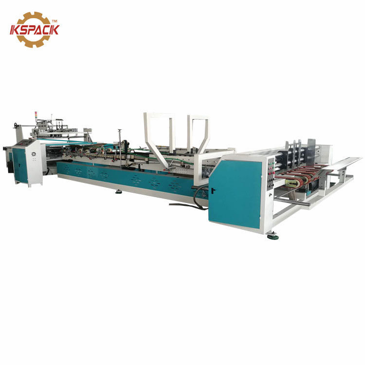 Fully Auto Stapler PLC 12kw Carton Box Stitching Machine