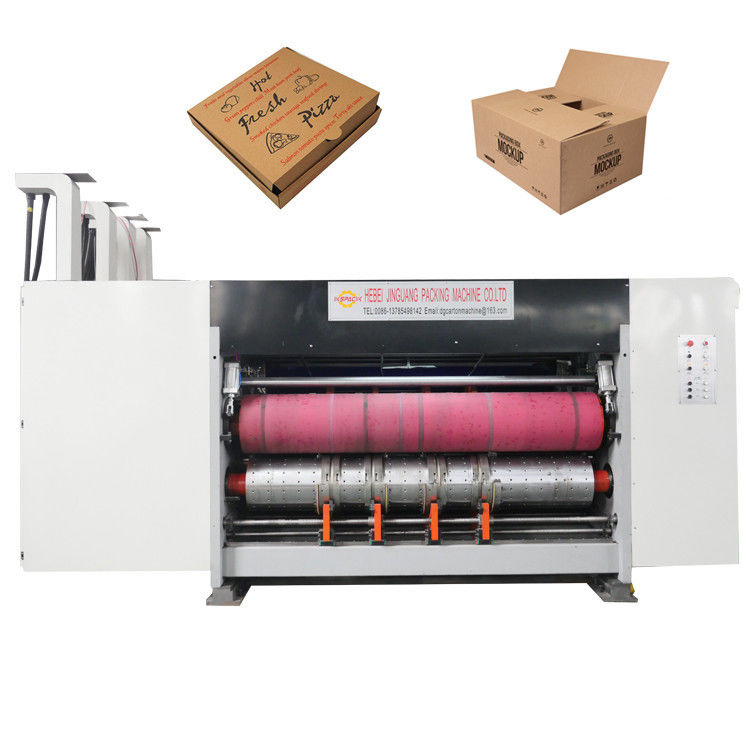 Pizza Corrugated Box Die Cutting Machine Carton Paper Creasing And Making Packaging