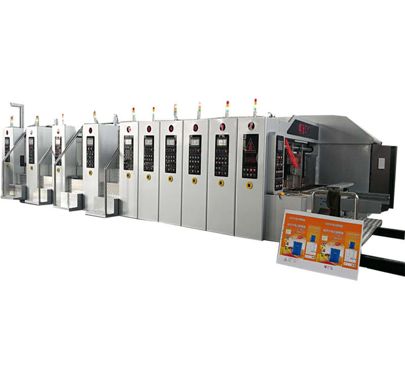 High Speed Large Scale Production flexo printing machine for corrugated carton