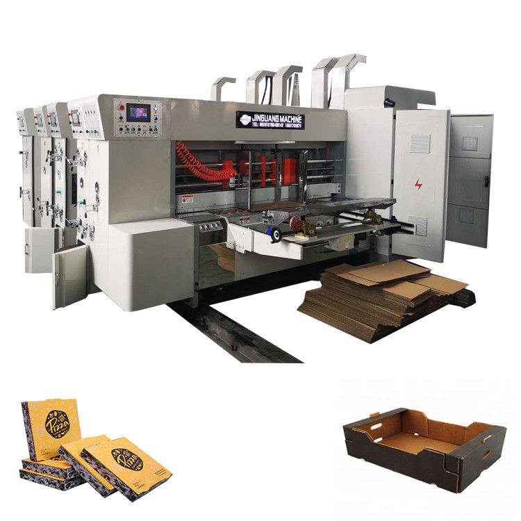 Customizable Corrugated Box Printing Machine For 2-6 Colors