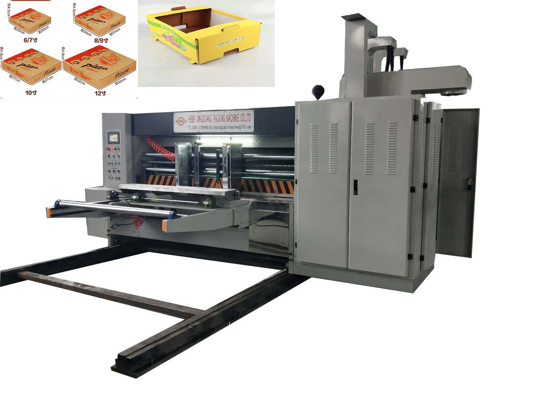 Customizable Corrugated Box Printing Machine For 2-6 Colors