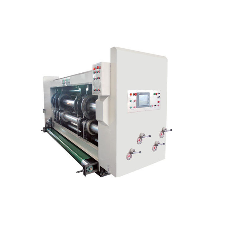 Plate Size 1200x2400mm Corrugated Carton Box Making Machine Featuring 400mm Printing Roller Suitable for Various Carton Sizes