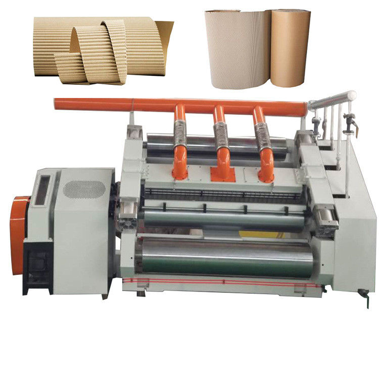 2 Ply Corrugated Board Production Line Single Facer Machine