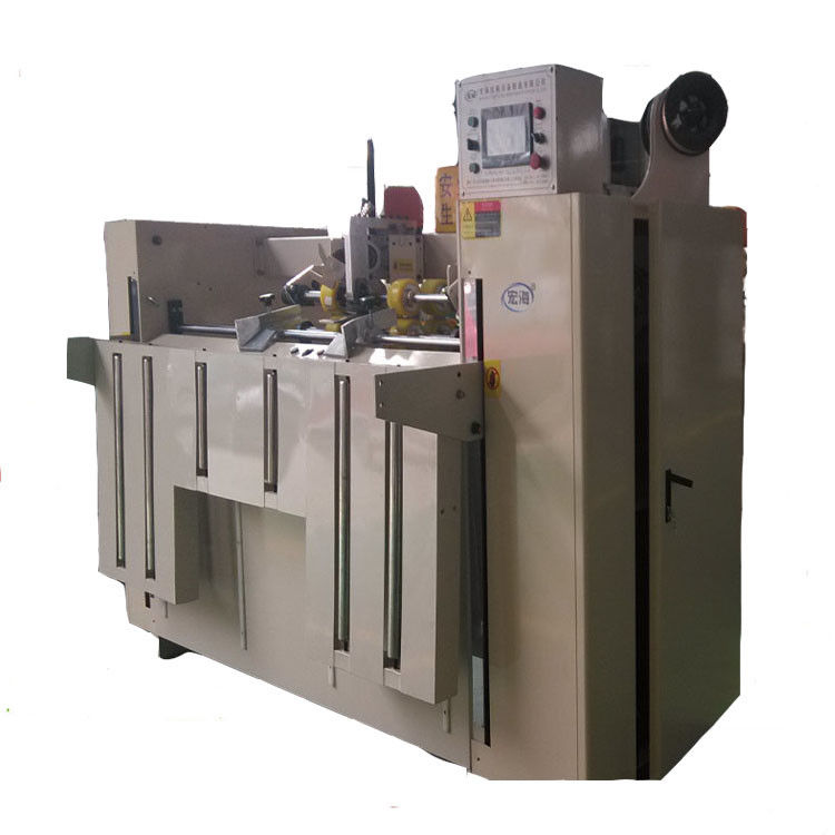 Semi Auto Carton Box Stitching Machine  Manual Feed Double Servo