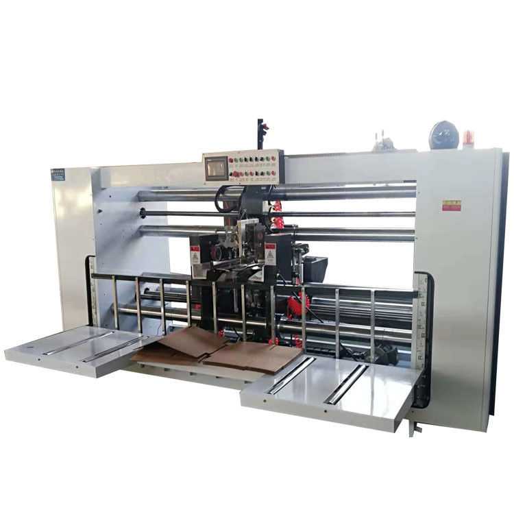 Cardboard 220V Semi Automatic Stitching Machine For Corrugated Boxes