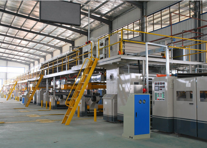Automatic 3 Layer 5 Layer A Flute B Flute Corrugated Board Production Line