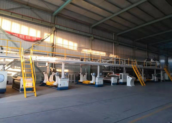 Automatic Fully Corrugated Board Production Line 3ply 5ply 7ply  380Volt