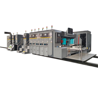 Full PLC High Definition 5color Printing Slotting Die Cutting Machine