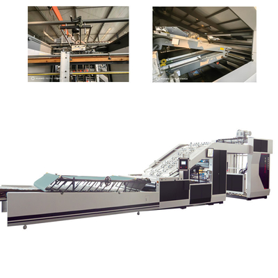 Full Automatic  Corrugated Cardboard Paper Flute Laminating Machine