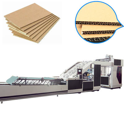 Full Automatic Corrugtaed Baord Flute Paper Laminator