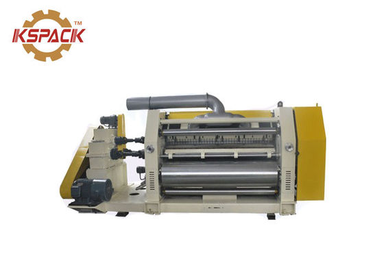 Edge Protector Corrugated Paper Making 2500mm Single Facer Machine Oil Heating
