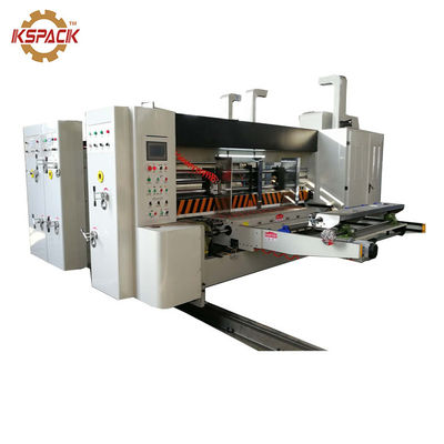 Flexographic Corrugated Box Printing Machine Automatic Counting Colour Making